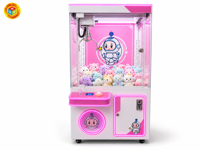 Machine à griffes à prix à gagner, thème LED Astronaute Rose, 85x78x190 cm, pour Centre Commercial d'Arcade et FEC