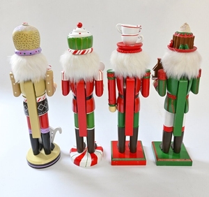 35CM Nuevo Cascanueces <span class=keywords><strong>Soldado</strong></span> Marioneta Regalo de Navidad - Product Image 6