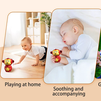 Vente en gros OEM Singe Forme 6 sons audio apaisants Matériau ABS Aide au sommeil pour bébé Machine à bruit blanc pour la maison Voyage