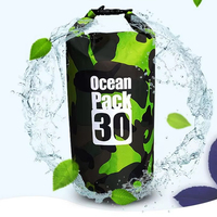 Ocean Pack Sport Beach Gear 500d Pvc Sacs étanches personnalisés étanches 2L 5L 10L 20L PVC Ocean Pack Sac étanches