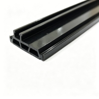Bande thermique creuse en polyamide PA66GF25 résistante aux intempéries, anti-corrosion, isolante pour systèmes de portes de façade