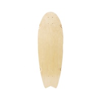 Planche de surf terrestre de 32.5 pouces, pont en érable du nord-est, planche à roulettes personnalisée