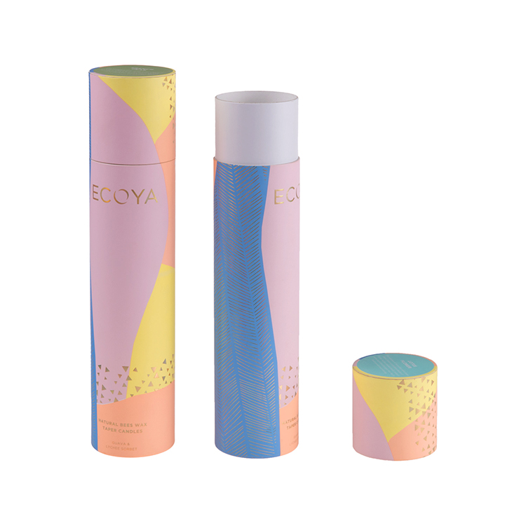 ODM Biodegradable Cardboard Tubes Satin Inserted Push Up CMYK Color