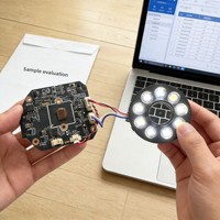 Modul PCBA Kamera Wi-Fi HD Nirkabel dengan Panggilan Suara dan Lensa Sudut Lebar Solusi Keamanan Pengawasan