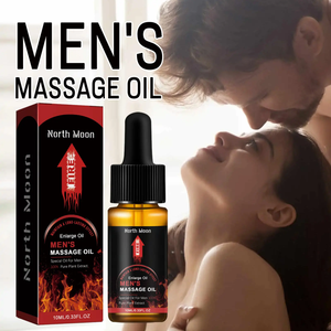 Huile Essentielle de Massage Corporel de Haute Qualité pour Hommes, Composé d'Huiles Essentielles pour Améliorer l'Endurance et les Soins Intimes Masculins - Product Image 3
