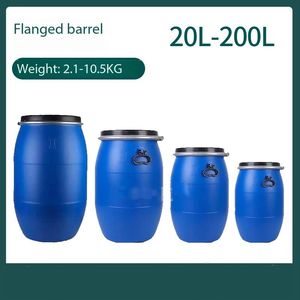 160L <b>Large</b> Mouth Iron <b>Hoop</b> Plastic Sealing Flange Drum With Ring Lock - Product Image 5