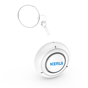 جهاز إنذار شخصي من كيروي بسلسلة مفاتيح، <span class=keywords><strong>120</strong></span> ديسيبل، حساسية عالية، مصنوع من مادة ABS، محمول، للأمن، مناسب لكبار السن والنساء والأطفال، يعمل ببطارية ليثيوم CR2032 - Product Image 5