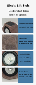 Năng lượng mặ<span class=keywords><strong>t</strong></span> trời ngoài trời không thấm nước lên và xuống dẫn ánh sáng đá cho vườn bãi cỏ lối đi Pathway cảnh quan sân - Product Image 3