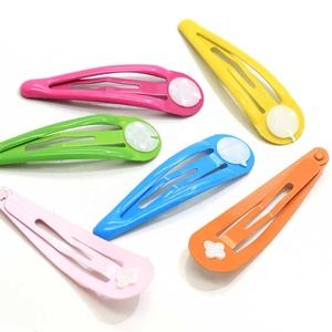 Mix Colorful 100pcs Girls <strong>Snap</strong> Hair <strong>Clips</strong> for Children Baby Hair Accessories - Product Image 6