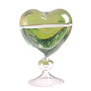 <span class=keywords><strong>Jarrones</strong></span> de cristal transparente <span class=keywords><strong>baratos</strong></span> <span class=keywords><strong>blancos</strong></span> con forma de corazón hechos a mano personalizados para decoración del hogar - Product Image 1