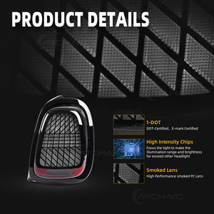 Arcaico LED F66 diseño lámpara de parada inicio secuencial señal de giro luces traseras para <span class=keywords><strong>Mini</strong></span> Cooper F55 F56 F57 luces traseras 2014-2024 - Product Image 6