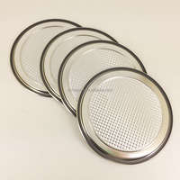 Couvercle à anneau facile à ouvrir en aluminium recyclable de qualité alimentaire, anti-fuite et anti-enfants, pour canettes