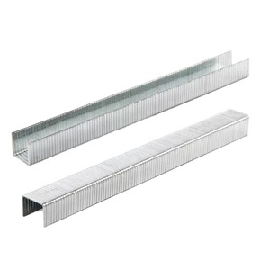 20ga khí nén ốc vít thép 9mm Stapler pins với chân thép gai & đôi đầu phong cách 1006j/1008j/1010j/1013J/1016j <span class=keywords><strong>Staples</strong></span> - Product Image 1