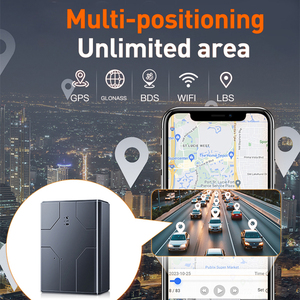 Q9 Asia-Europa 2G + 4G 3000MAH Ubicación en tiempo real Mini rastreador GPS para automóviles 4G/GPRS Localizador WiFi Seguimiento de vehículos Aplicación Posicionamiento - Product Image 4