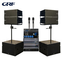 Meilleure Vente Professionnel Double Tweeters 10 Pouces 8 Ohms Enceintes Line Array Équipement Étanche Système Sonore Passif pour Événements Extérieurs
