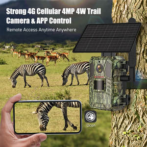 كاميرا VESAFE للصيد الشمسي 4G PIR استشعار AI Sim LTE كاميرا برية خارجية خلوية - Product Image 4