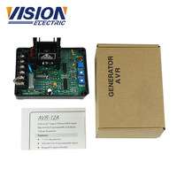 Régulateur AVR 12A de type sans balais, schéma de circuit AVR GAVR-12A pour pièces de rechange de générateur, groupe électrogène