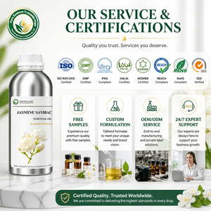 Huile d'aromathérapie bien-être au jasmin sambac (Jasminum Sambac) pour une ambiance euphorique, le soulagement du stress et l'harmonie intérieure - Product Image 5