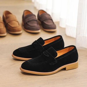 Mocassins en Cuir Véritable pour Hommes – Chaussures Habillées de Cérémonie, de Mariage et de Soirée - Product Image 6