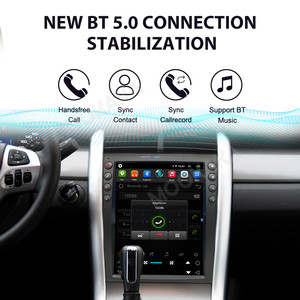 Mookaka Carplay 12.1 "cho Ford cạnh 2008-2014 Màn hình hiển thị giải trí đa phương tiện Navigation player <span class=keywords><strong>Android</strong></span> 13 - Product Image 4