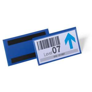 DURABLE - 1742-04 Pochettes avec bandes magnétiques taille 150x67mm (multi-pack) - EAN 4005546996974 SIGNAGE ET MARQUAGE AU SOL - Product Image 4