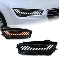 Pièces de course automobile : Phare projecteur AQD05 30W, ensemble de phares modifiés, kits de phares LED auto pour Audi A7 2011-2018