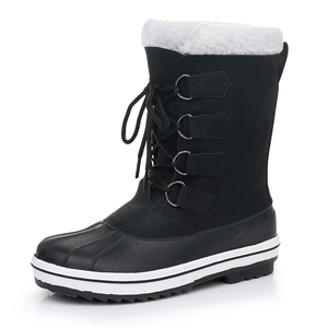 Chaussures plates en caoutchouc imperméables pour femmes, style mocassins, pour la neige, livraison directe, haute qualité - Product Image 2