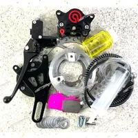 Kit de freinage pour moto électrique, modèle n° Tuyau d'huile pour étrier de frein à 9 disques, composants modifiés, provenant de Chine continentale
