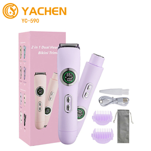 <span class=keywords><strong>Épilateur</strong></span> électrique pour femme de haute qualité, rasoir bikini/visage/aisselles, appareil d'épilation sans douleur pour femme - Product Image 1