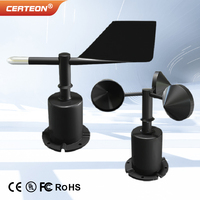 Capteur de direction du vent ultrasonique RS485 4–20mA pour station météo intelligente extérieure