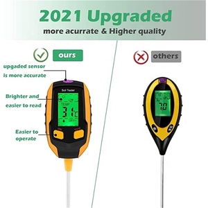 Yiyz-testeur de PH du sol 4 en 1, testeur d'humidité du sol, léger, pour les plantes en pot, le jardin, vente en gros - Product Image 2
