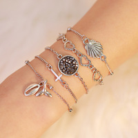 Vente en gros, usine chinoise, nouveaux bijoux de mode, alliage personnalisé, chaîne fantaisie, bracelet unisexe