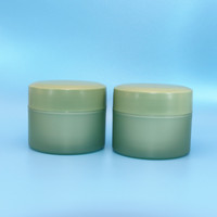 Pot de crème de 100g, matériau PP, bouteille à large ouverture, pot de crème pour le visage, pot de masque facial, pot de masque pour les yeux, flacon cosmétique vide