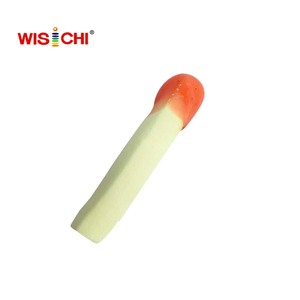 Malvaviscos Halal Premium de 26g con Forma de Papas Fritas, Color Amarillo, Golosinas para Personas que Buscan Bocadillos Casuales - Product Image 1