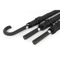 Parapluie Droit ShineRain Grande Taille 120cm Coupe-Vent 2 Couches, Publicitaire avec Impression de Logo et Aération, Cadeaux d'Affaires - Meilleures Ventes