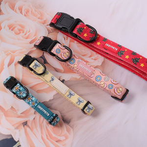 <span class=keywords><strong>Collar</strong></span> de perro de neopreno personalizable de fábrica con hebilla de liberación rápida malla suave acolchado ajustable lindo <span class=keywords><strong>Collar</strong></span> para perros pequeños - Product Image 1