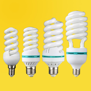 หลอดไฟ CFL แบบ OEM ขั้ว E27 รูปทรงตัวยู สีขาว 6000K แสงเดย์ไลท์ 60lm/W 2000 ลูเมนส์ 6000 ชั่วโมง CRI 80 AC 220V ฐานพลาสติก รับประกัน 2 ปี - Product Image 1