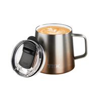 Tasse à café isotherme réutilisable simple et moderne avec couvercles pour le bureau – Vente en gros fabricant