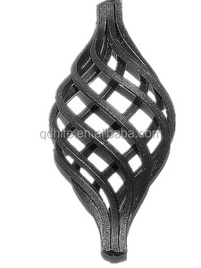 Balaustres ornamentales de hierro forjado Cestas de hierro forjado Escalera Parrilla Nido de pájaro - Product Image 3