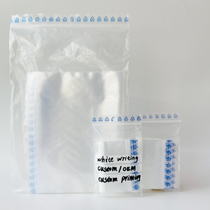 Trong suốt thủng kháng Nhựa <span class=keywords><strong>LDPE</strong></span> thực phẩm kẹo Snack Zip khóa Reclosable tái sử dụng nắp kéo Ziplock túi cho thực phẩm - Product Image 2