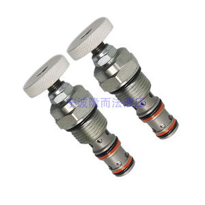 Vanne à cartouche filetée hydraulique Longerfa LFR10-39 pour le contrôle du débit et de la pression des produits pétroliers - Product Image 1
