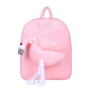 Vente en gros de sacs à <span class=keywords><strong>dos</strong></span> scolaires créatifs et étanches pour garçons et filles <span class=keywords><strong>sac</strong></span> de maternelle en <span class=keywords><strong>peluche</strong></span> de dessin animé coréen tendance avec fermeture éclair en polyester - Product Image 5