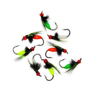 Anzuelo de Pesca con Mosca sin Barbilla <span class=keywords><strong>para</strong></span> Pesca con Mosca, Señuelo Artificial Duro, Cuentas de Tungsteno, Pesca con Mosca Checa <span class=keywords><strong>para</strong></span> Trucha y Salmón en Ríos, Lagos y Arroyos - Product Image 4