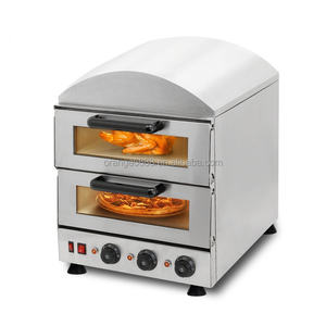 Horno eléctrico semiesférico de acero inoxidable para pizza, calentamiento rápido de 220V para pizzerias, pastelerías de comida rápida, nueva condición - Product Image 2