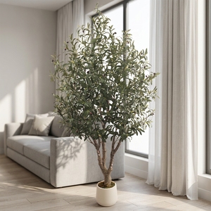 Promotion Exclusive : Grand <span class=keywords><strong>Olivier</strong></span> Artificiel Personnalisé Réaliste <span class=keywords><strong>pour</strong></span> Décoration Intérieure et Extérieure - Product Image 4