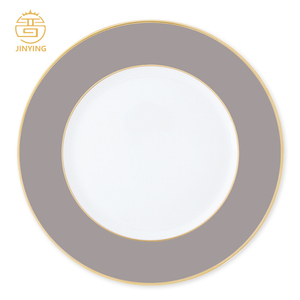 Service <span class=keywords><strong>de</strong></span> table en porcelaine fine minimaliste <span class=keywords><strong>gris</strong></span> foncé, 4 pièces, ensemble <span class=keywords><strong>de</strong></span> <span class=keywords><strong>vaisselle</strong></span> <span class=keywords><strong>de</strong></span> luxe, assiettes en céramique, chargeur <span class=keywords><strong>de</strong></span> mariage, ensembles <span class=keywords><strong>de</strong></span> <span class=keywords><strong>vaisselle</strong></span> - Product Image 3