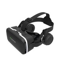 Casque VR en matériau ABS, vente flash, avec écouteurs pour iOS iPhone et Android, visionnage vidéo VR à 360 degrés