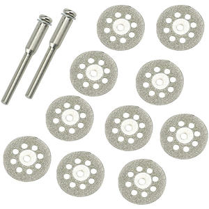 Mini disque de coupe pour outil Dremel, accessoires rotatifs, meule diamantée, lame de scie circulaire rotative, disque diamanté abrasif - Product Image 1