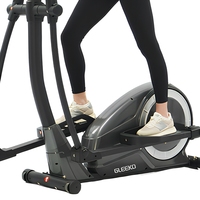 Elliptique de fitness professionnel robuste pour usage commercial et domestique, capacité 135 kg, idéal pour les studios de fitness