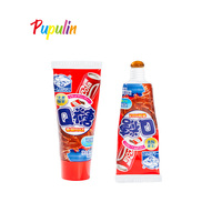 Forme de dentifrice d'usine OEM Saveur de cola Bonbons liquides Q Confiture liquide de sirop à mâcher